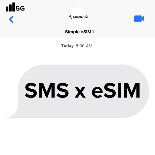 eSIM Travel Guide: Keep Receiving SMS Overseas